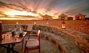 luxury desert camp in morocco