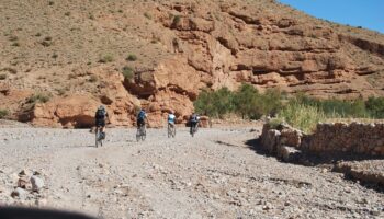 3-day biking expedition through the Atlas Mountains